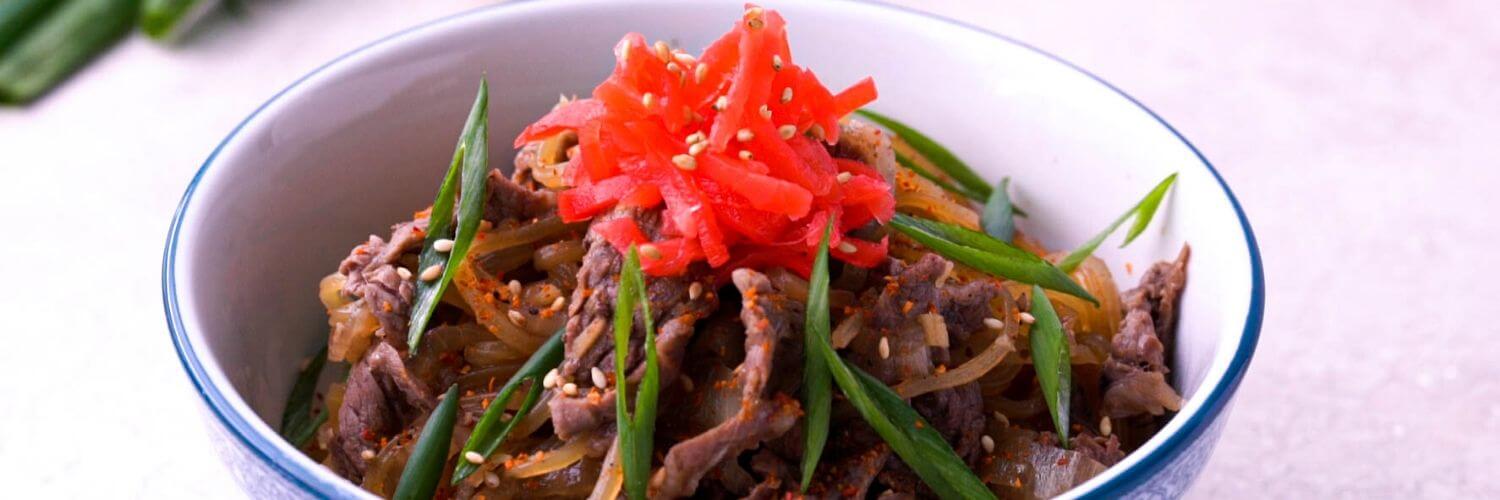 Recipe & Video: Gyudon (Japanese Beef Bowl)