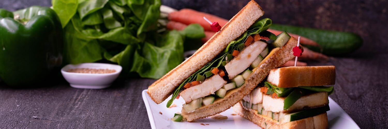 Recipe & Video: Tofu Teriyaki Sandwich