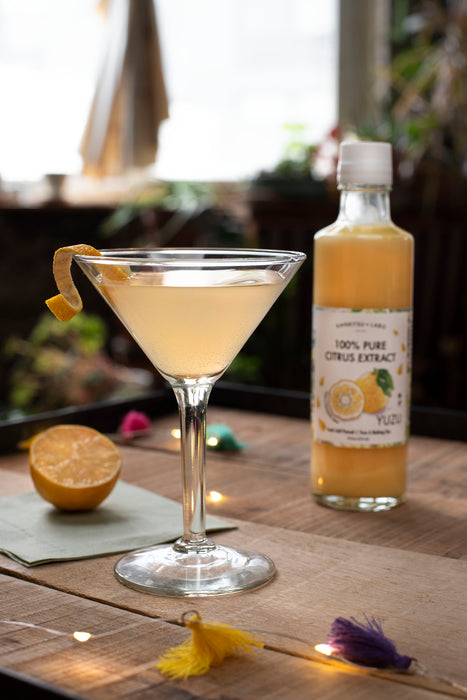 Yuzu drop martini