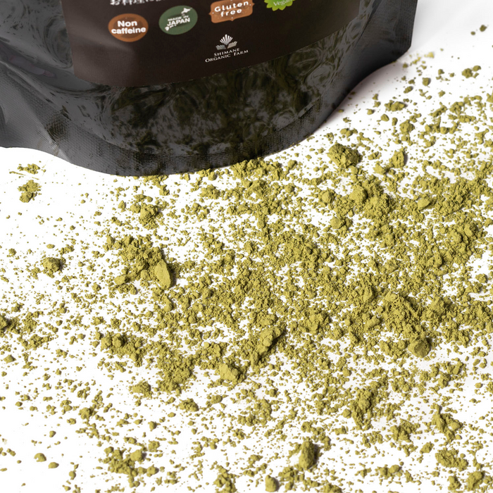 Mulberry matcha powder