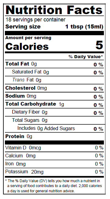 Nutrition Facts