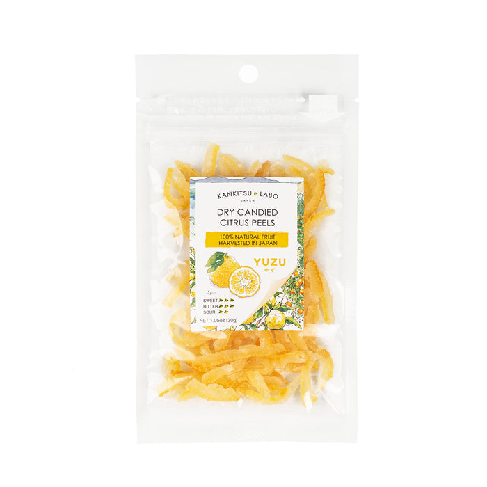 Dry candied Yuzu peel package