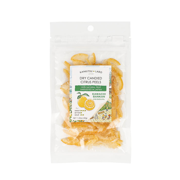 Dry candied kawachi bankan citrus peels package