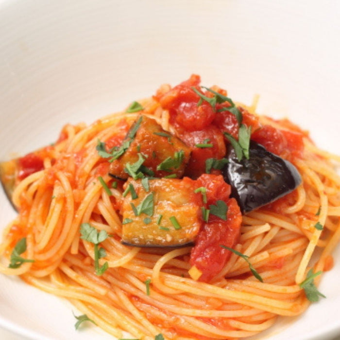 A plate of spaghetti
