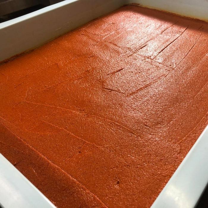 Surface of kanzuri chili paste
