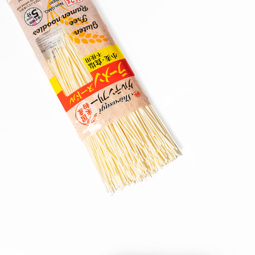 Gluten free ramen noodles popping out of package