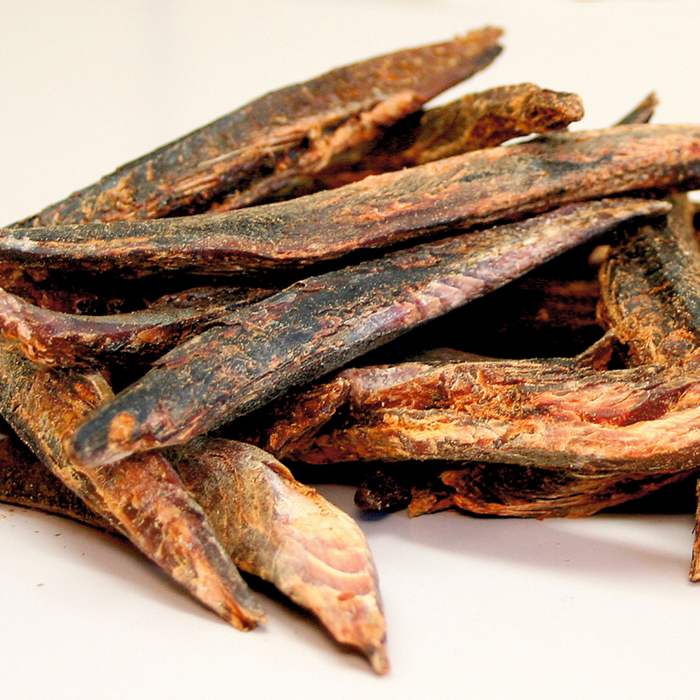 A stack of dried bonito