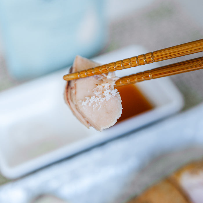 Moshio with grilled fish