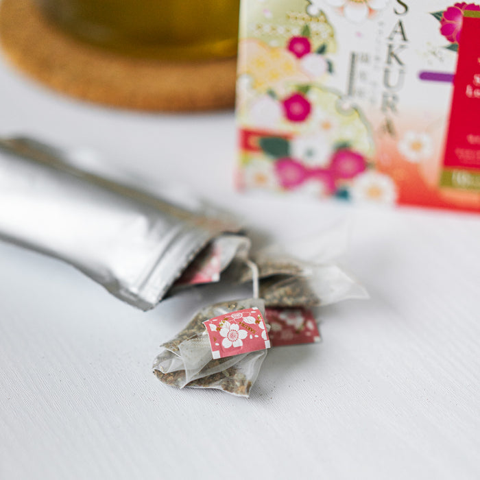 Sakura leaf tea leafs