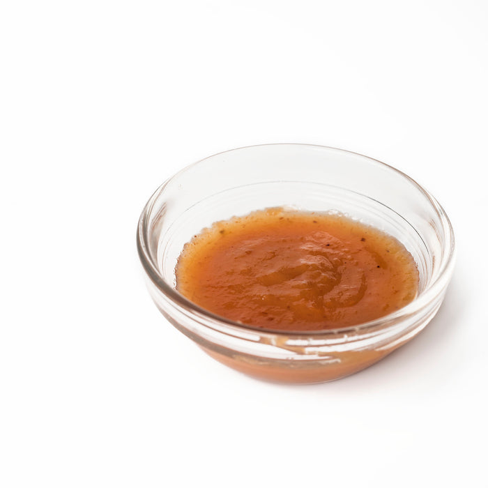 A small bowl of the organic ume paste
