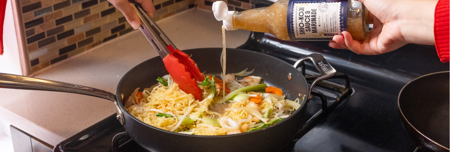 Recipe: Shio Koji Stir-Fried Ramen