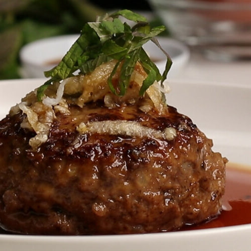 Recipe & Video: Japanese-style Salisbury Steak