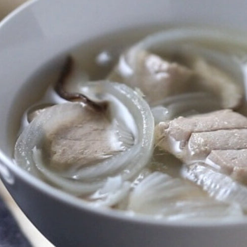 Recipe & Video: Tuna and Onion Dashi Soup