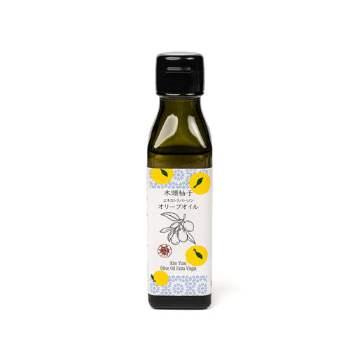 Package bottle of Yuzu EVOO