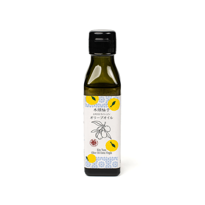 Package bottle of Yuzu EVOO