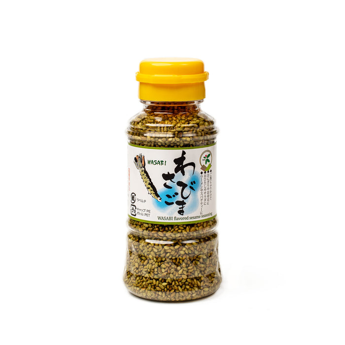 A package bottle of wasabi roasted sesame seeds