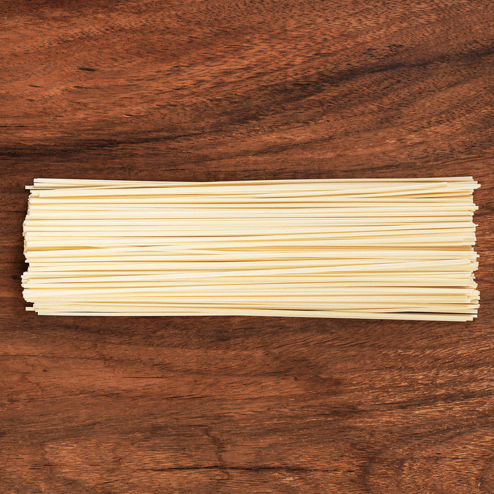 A bunch of inaniwa udon noodles