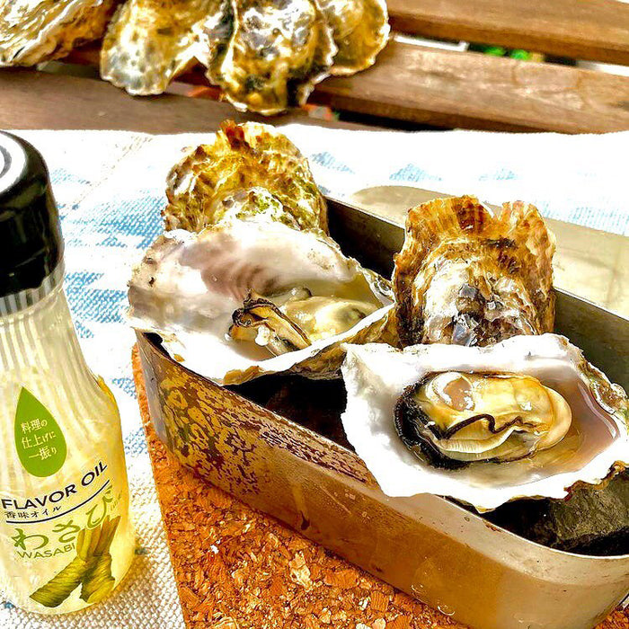 Grilled oysters