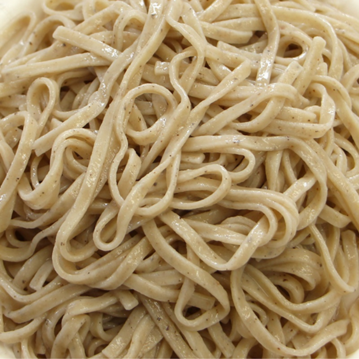 Boiled soba noodles