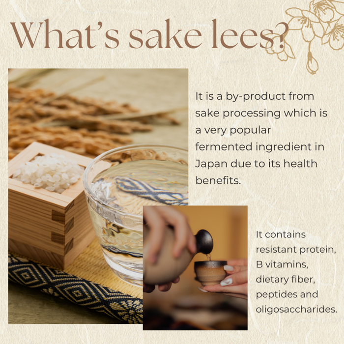 Description on what is sake lees