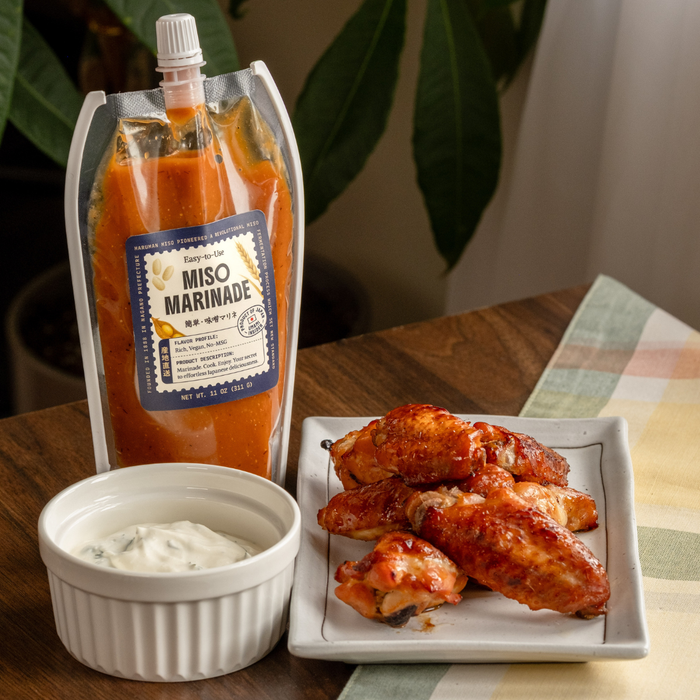miso marinade with chicken wings
