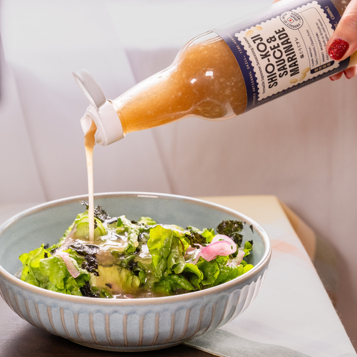 Shio Koji Sauce& Marinade  as salad dressing