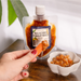 Yuzu Kosho and Barley Miso Dip on a fresh carrot