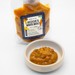 Packaged Veggie & White Miso with a small bowl of the product on a white background