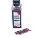 Shiso furikake seasoning packet with purple powder on a white background