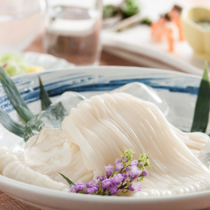 Handmade Inaniwa Udon Noodles "Ogawa", 7.05 oz