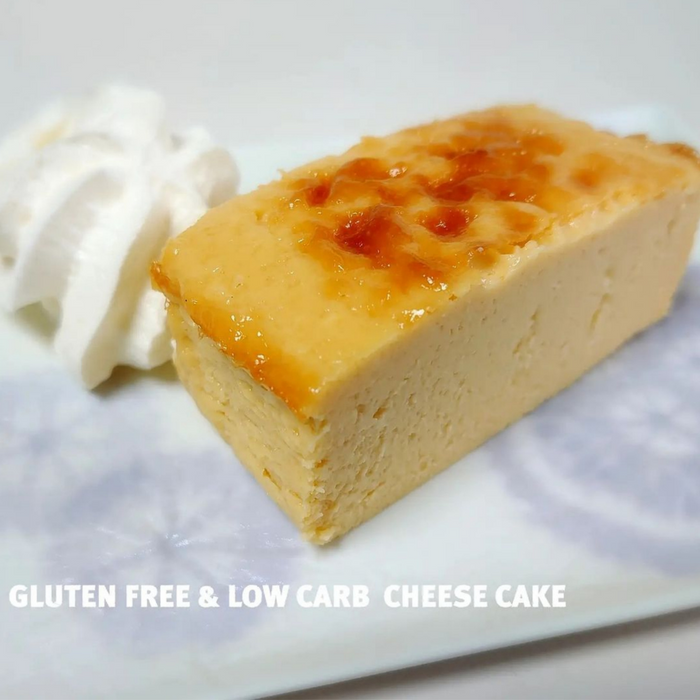 A slice of cheesecake