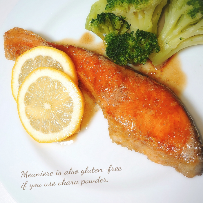 Sauteed salmon