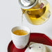 Sakura tea with manjyu
