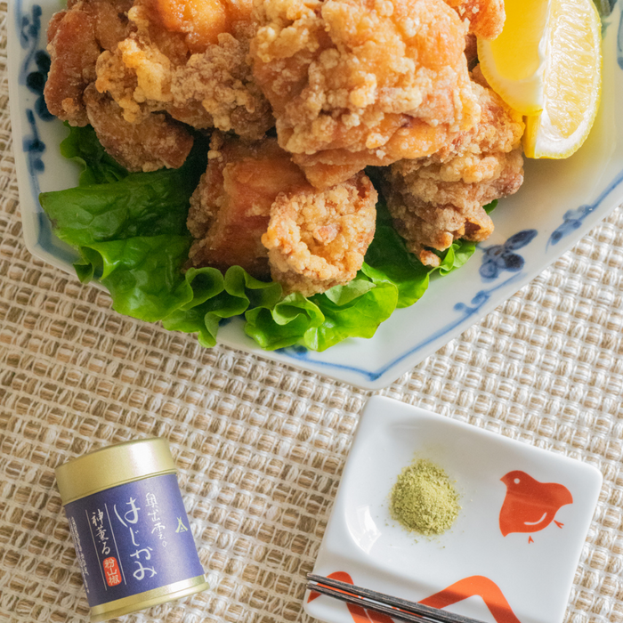 Fried chicken with sansho pepper
